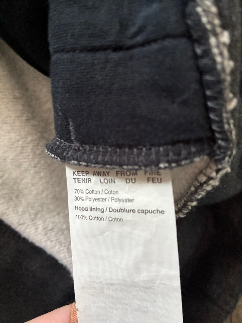 PUMA Pullover hoodie *black & grey* - Picture 6 of 7
